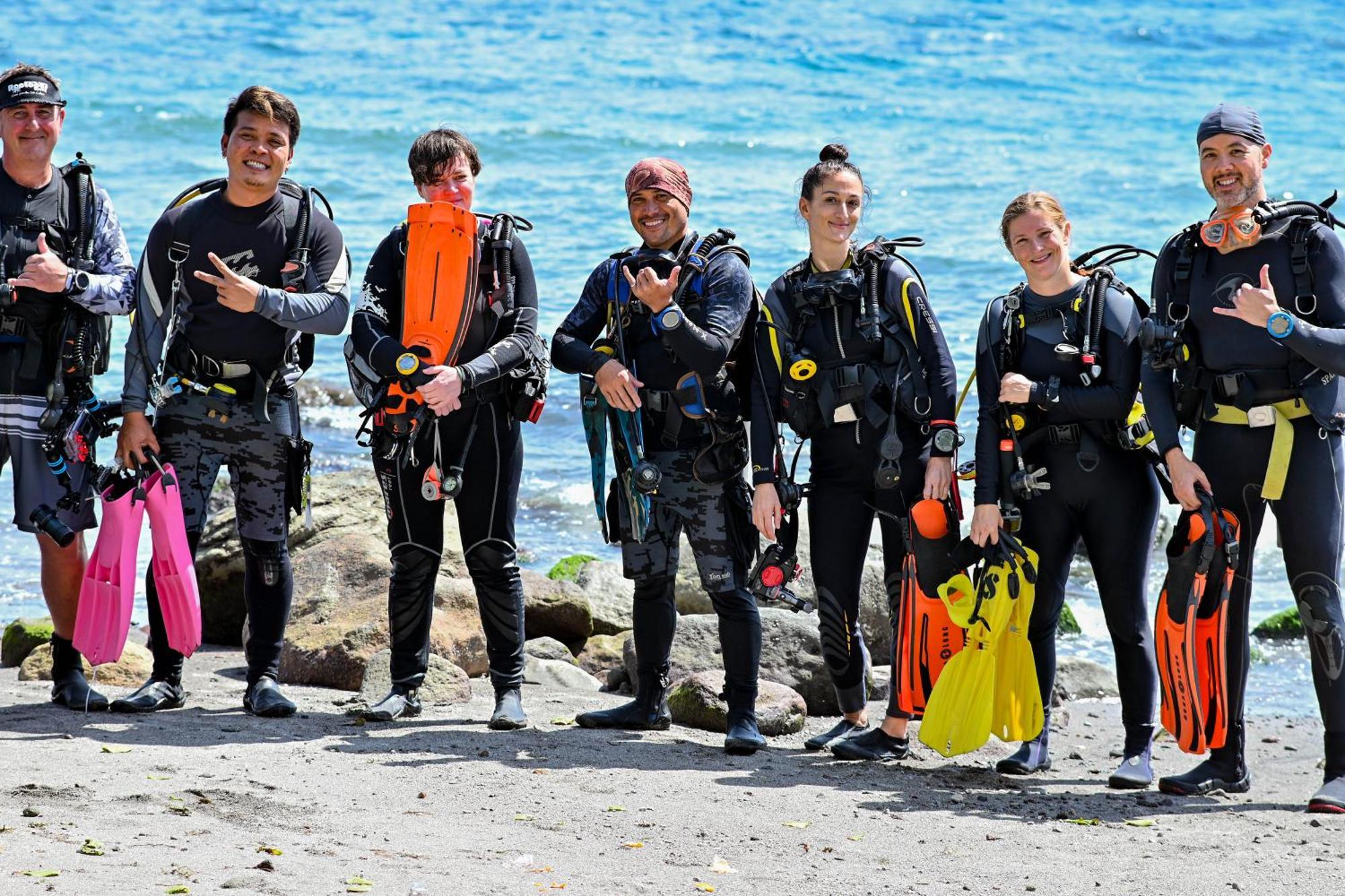 Liquid Dive Resort Дауин Экстерьер фото